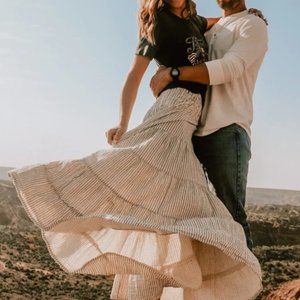 Apollo Sophia Cotton Flower Skirt